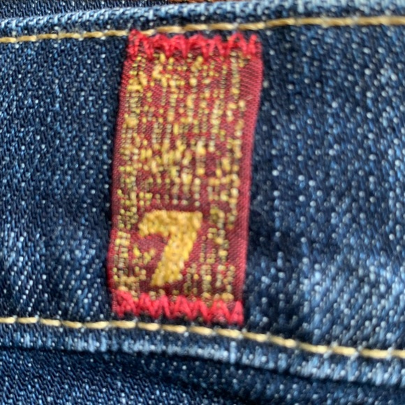 7 for all mankind Flare Jeans size 30 EUC - Picture 4 of 9